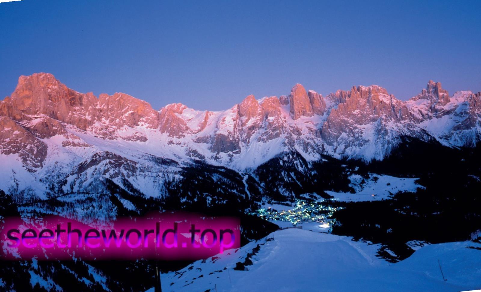Гірськолижний курорт Сан-Мартіно-ді-Кастроцца (San Martino di Castrozza), Італія