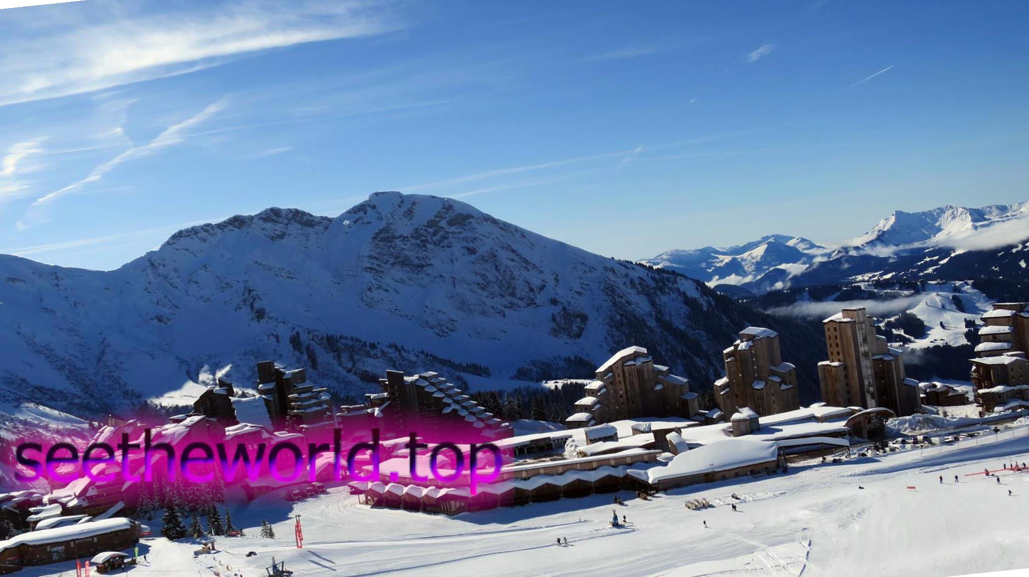 Гірськолижний курорт Аворіаз (Avoriaz), Франція