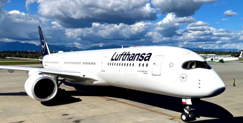 Lufthansa запроваджує безкоштовне повідомлення в польотах