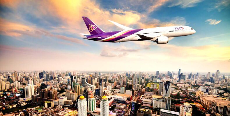 Новий бізнес-клас Thai Airways на літаках
