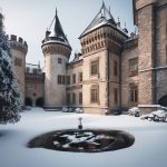 Замки Європи взимку добірка найкрасивіших історичних локацій сезону