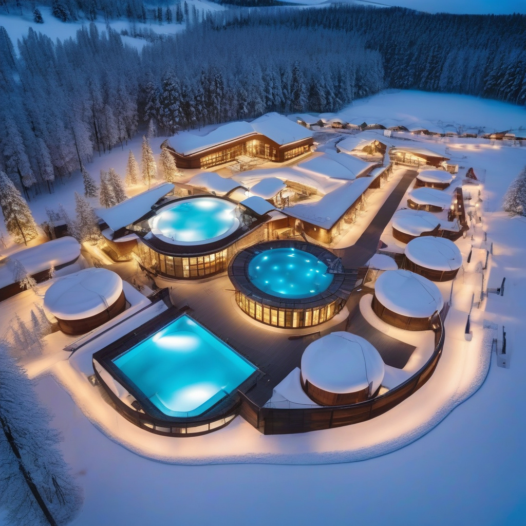 Двадцять європейських спа комплексів для зимового відпочинку