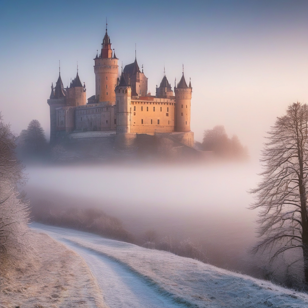 Казкові європейські замки для зимових подорожей із найкращими краєвидами