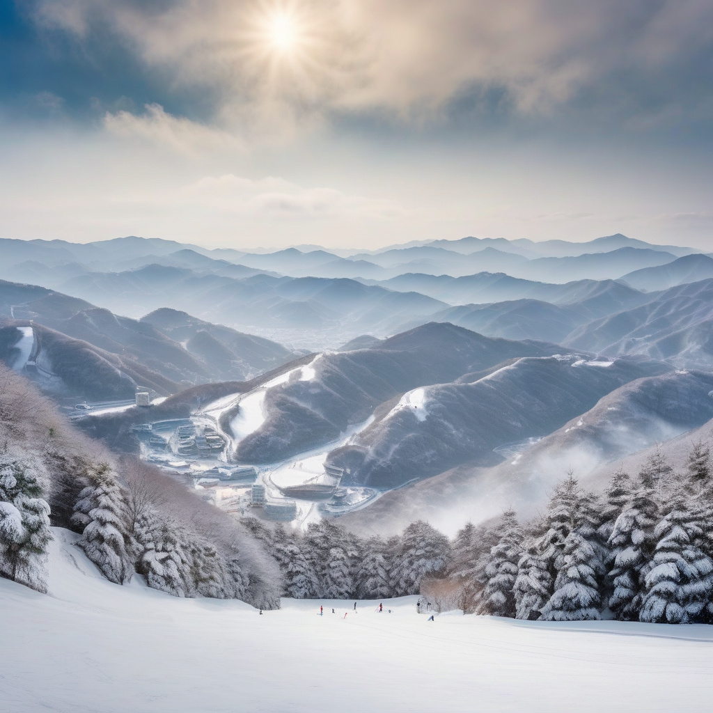 Південна Корея 2026 Вівальді Парк Йонпьонг для гірськолижних подорожей