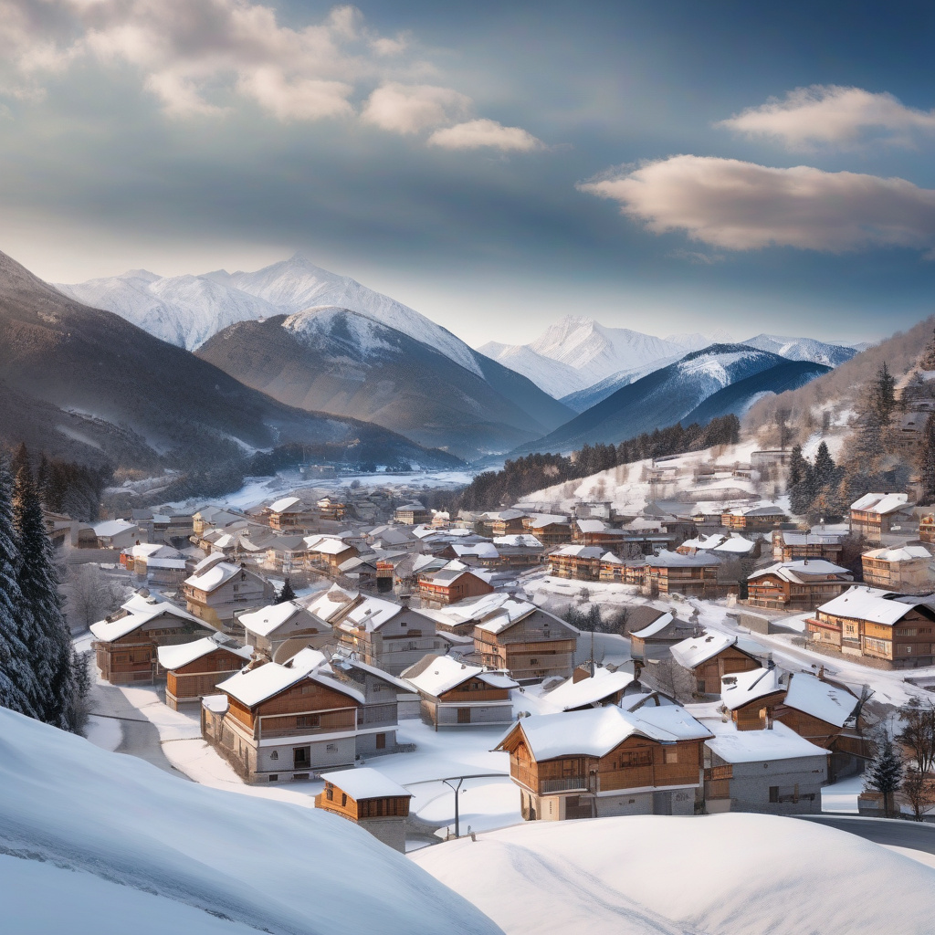 Найкрасивіші європейські села взимку з казковими краєвидами та тишею