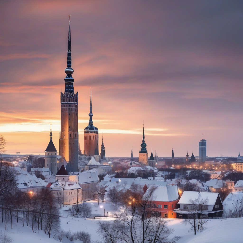 Новорічний Таллінн 2026 зі старим містом ковзанками та ринками